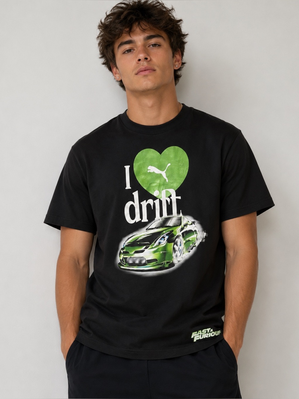 Puma Mens size L - Fast and Furious T-Shirt